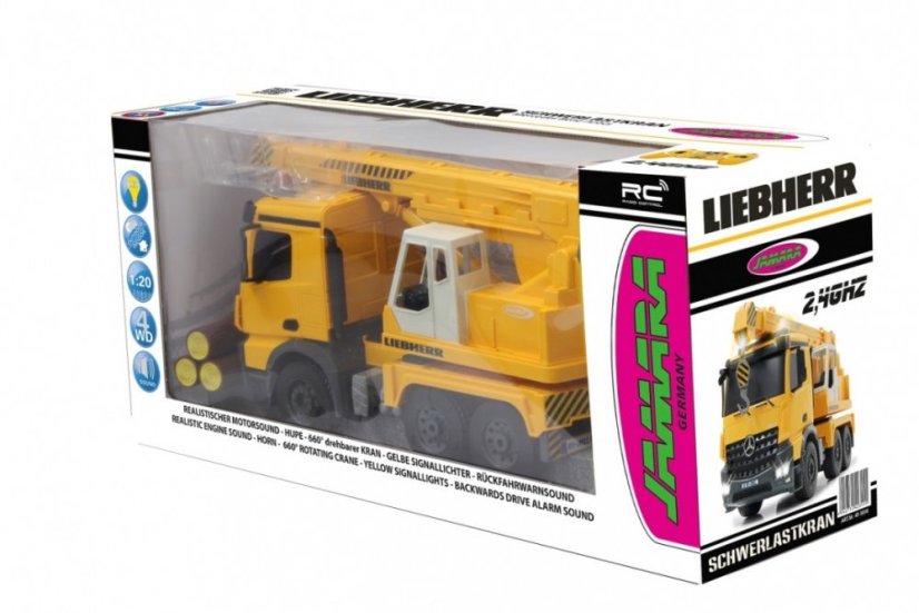 Autojeřáb Liebherr Mercedes-Benz AROCS 2,4 Ghz