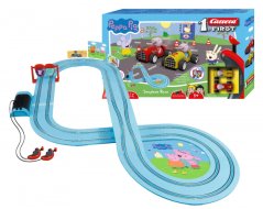 Autodráha Carrera FIRST - 63044 Prasátko Peppa - DÁREK