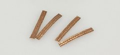 Stírací kartáčky Cu, 4 ks Rozměry cca 3,5 x 0,3 x 20 mm ,k autům SRC autodráha ITES, FARO, EuropaCup, Gonio