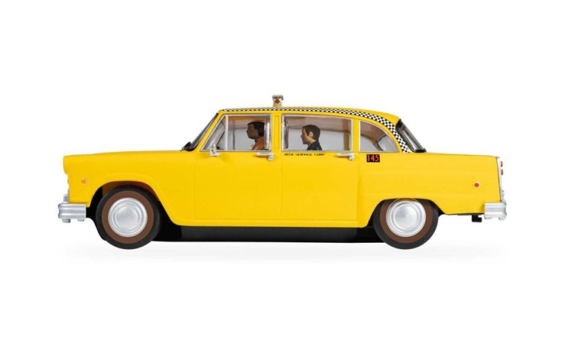 Autíčko Film & TV SCALEXTRIC C4606 - James Bond Checker Taxi Cab - Live And Let Die (1:32)