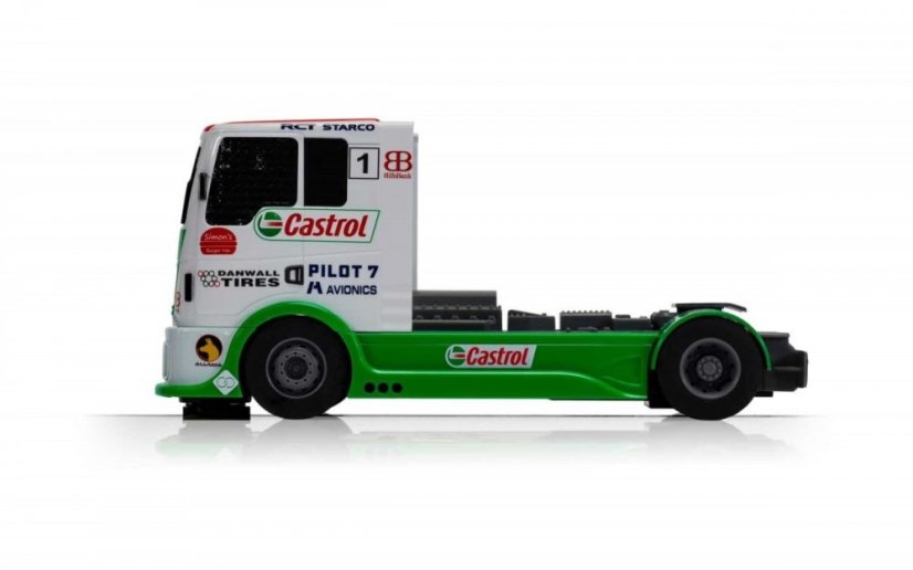Racing Truck - Red & Green & White - Autíčko Touring SCALEXTRIC C4156