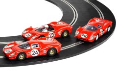 1967 Daytona 24 Triple Pack Ferrari - SCALEXTRIC C4391A