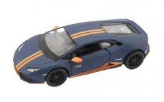 Auto Kinsmart Lamborghini Huracan kov/plast 12cm na zpětné natažení