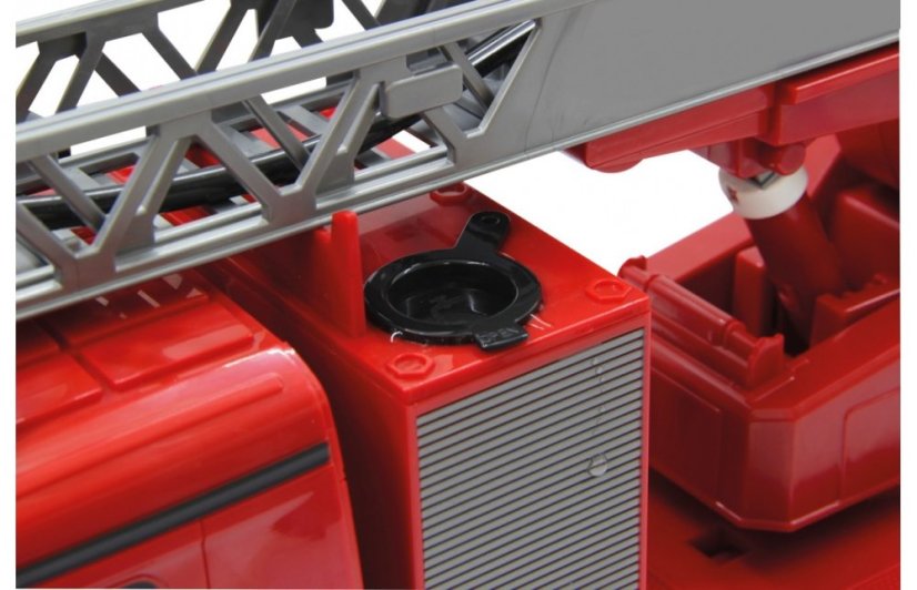DOUBLE E RC hasičský truck Merecedes-Benz Antos s funkční stříkačkou a žebříkem 1:20