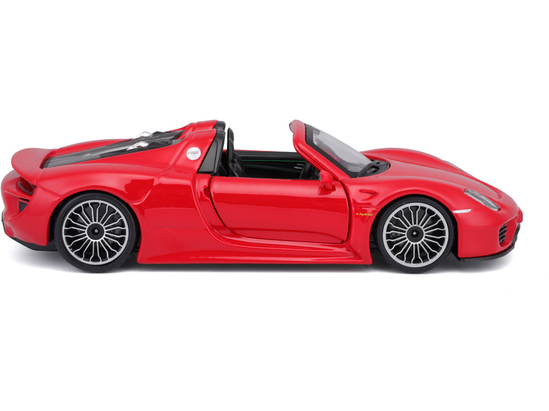 Bburago Plus Porsche 918 Spyder 1:24 červená
