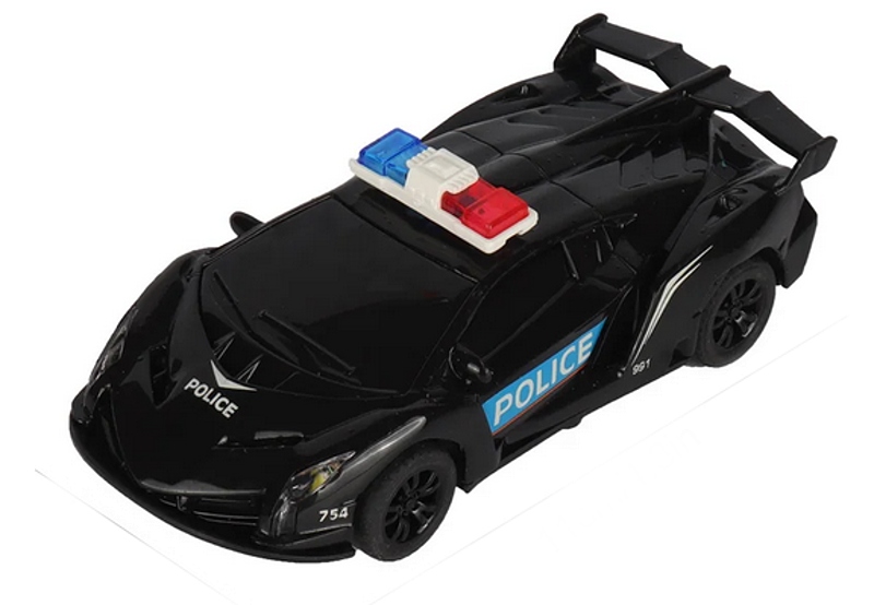 Policejní auto černé