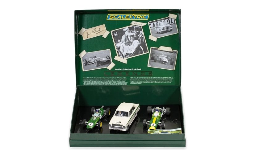 The Legend of Jim Clark Triple Pack  - Autíčko SCALEXTRIC C4395