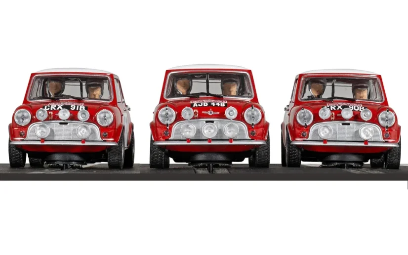 Monte Carlo Rally Mini - Triple Car Pack 1969 - Scalextric C4488A