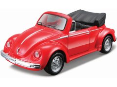 Maisto Volkswagen 1303 Cabriolet 1:36 červená