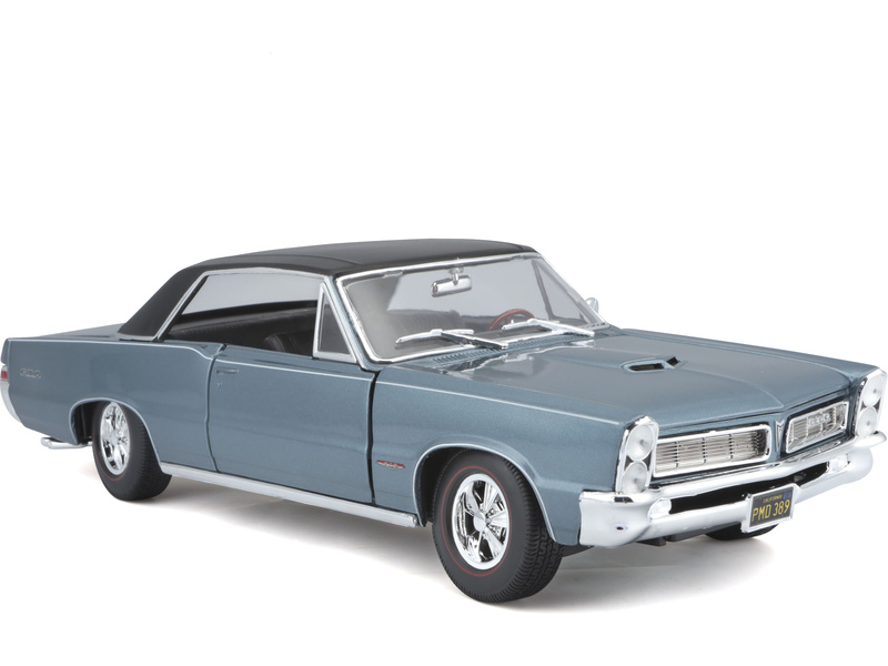 Maisto Pontiac GTO 1965 1:18 modrá metalíza