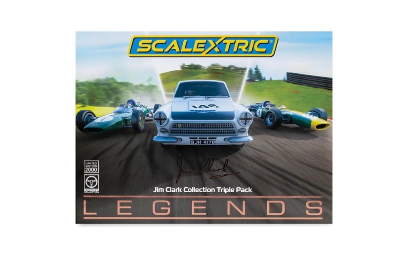 The Legend of Jim Clark Triple Pack  - Autíčko SCALEXTRIC C4395