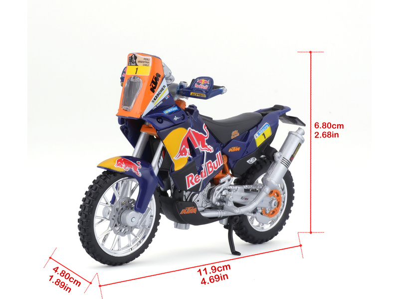 Bburago Red Bull KTM 450 Rally Dakar 1:18 #1