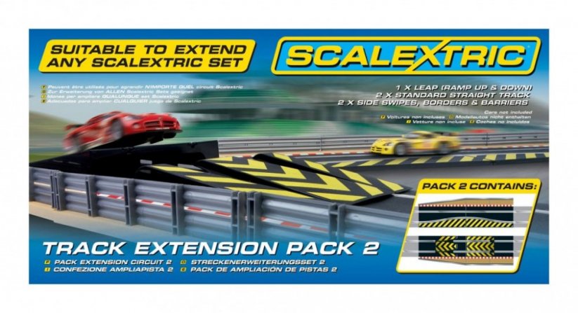 Scalextric Track Extension Pack 2 Rozbalené
