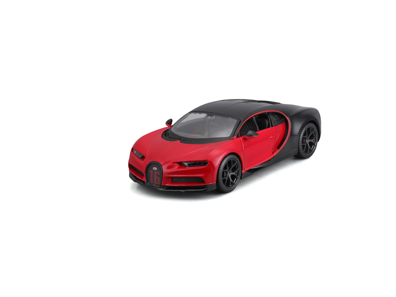 Maisto Bugatti Chiron Sport 1:24 červeno-černá