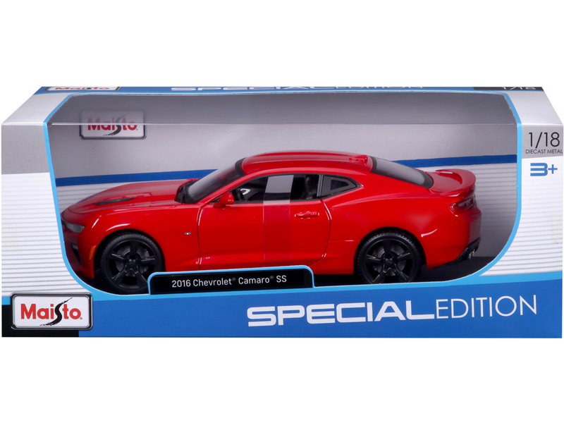 Maisto Chevrolet Camaro SS 2016 1:18 červená