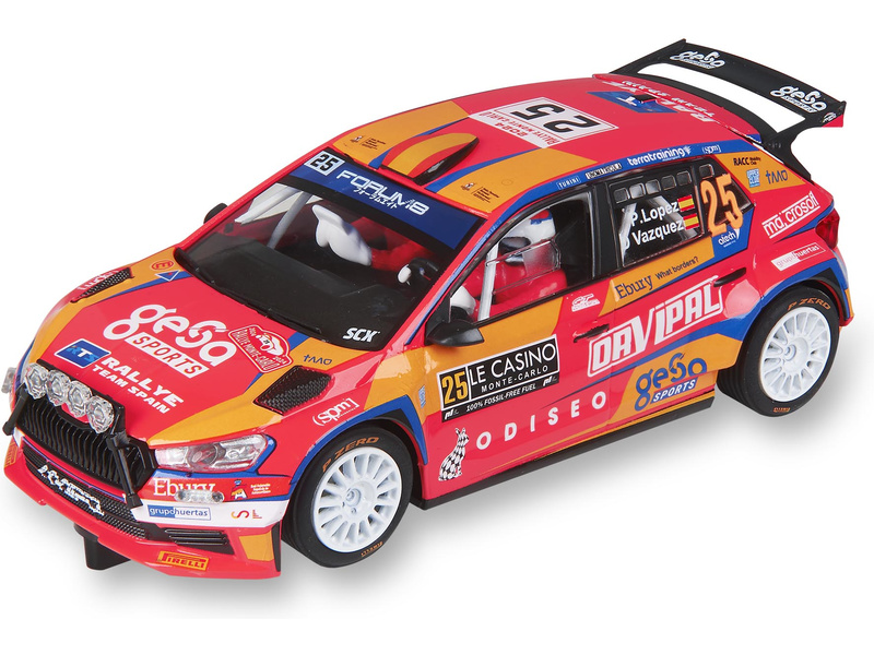 SCX Classic Škoda Fabia WRC2 - Pepe López