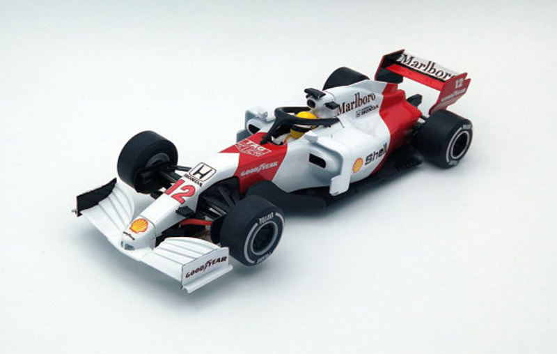 F1 monopost - zbarvení McLaren 1988 - No2 Alain Prost